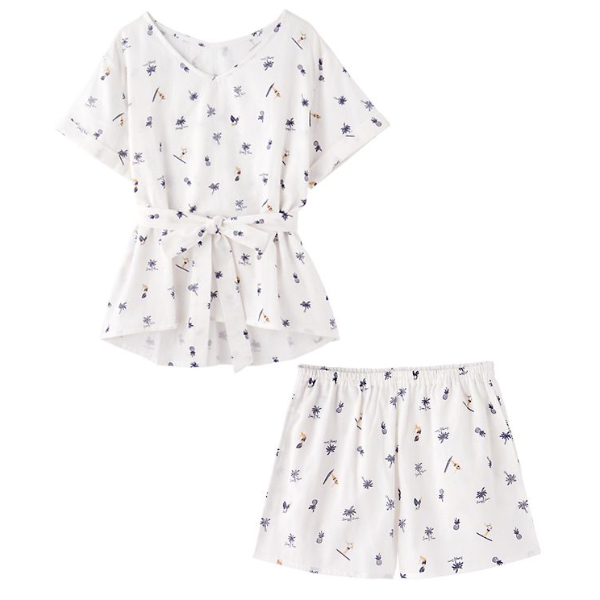 ピーチジョン PJ ROOM ダブルガーゼコットンパジャマ