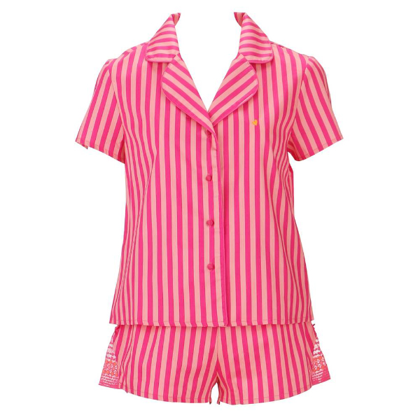 AMO'S STYLE アモスタイル ウィメンズウェア サマーストライプ パジャマセット