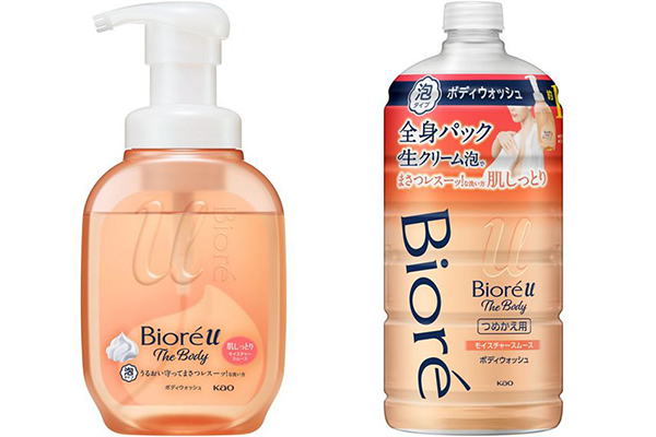 ビオレｕ ザ ボディ 泡タイプ モイスチャースムース ラインナップ