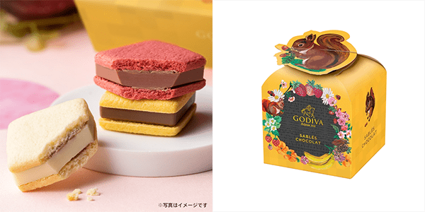 GODIVA（ゴディバ） ゴディバフルーツバスケット サブレショコラ（3個入）