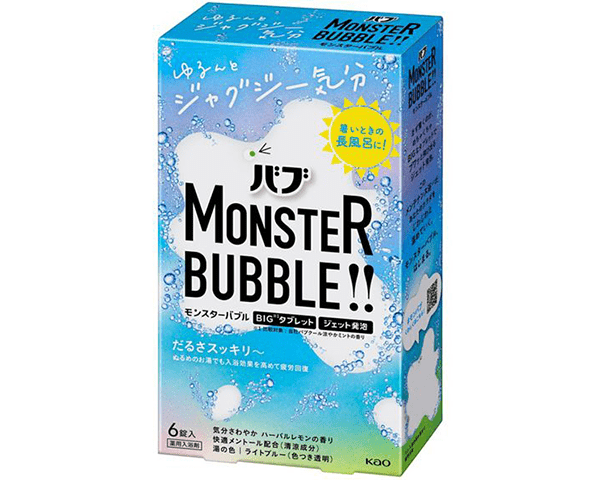 花王-バブ モンスターバブル〈ゆるんとジャグジー気分〉