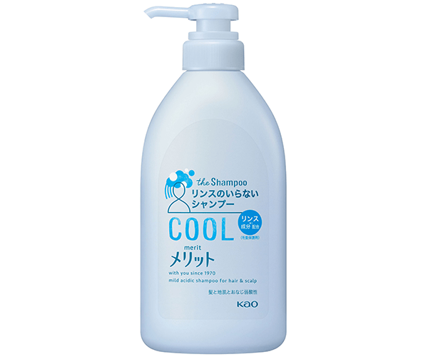 メリット リンスのいらないシャンプークールタイプ